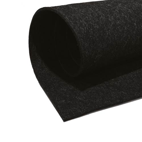 Isolant acoustique laine de mouton noir
